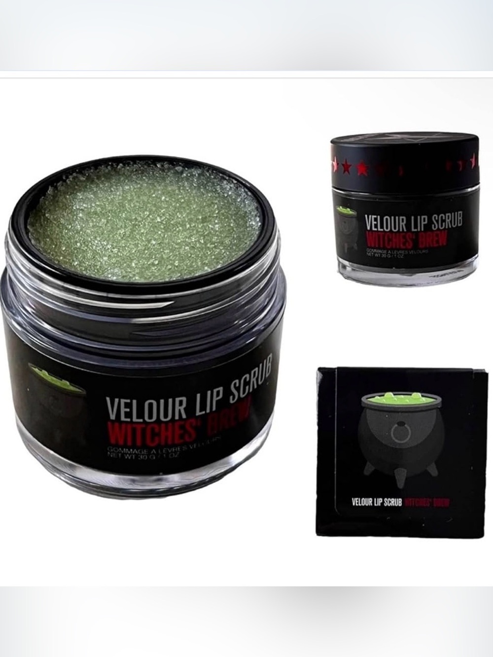 BNIB Jeffree Star Limited Edition Witches Brew Velour Lip Scrub